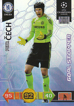 Petr Cech Chelsea 2010/11 Panini Adrenalyn XL CL Goal Stopper #113